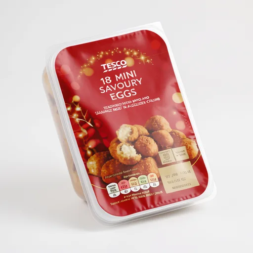 Tesco 18 Mini Savoury Eggs 216g