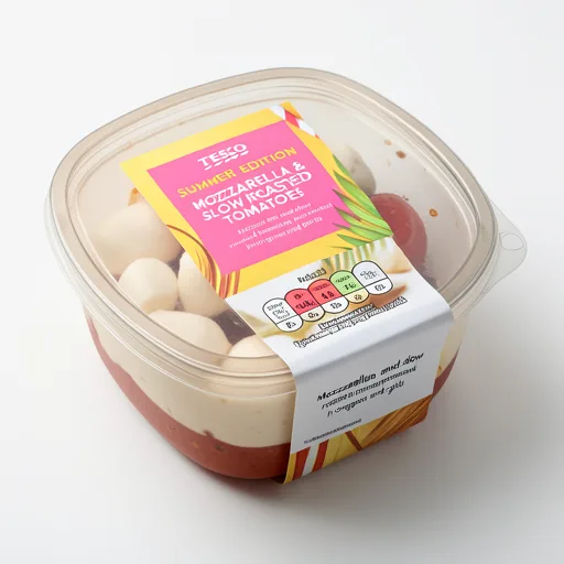 Tesco Mozzarella & Slow Roasted Tomatoes 200G