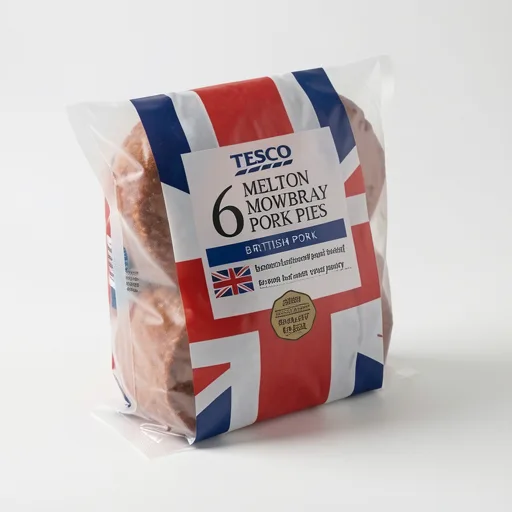 Tesco Melton Mowbray Pork Pies 6 Pack 300g