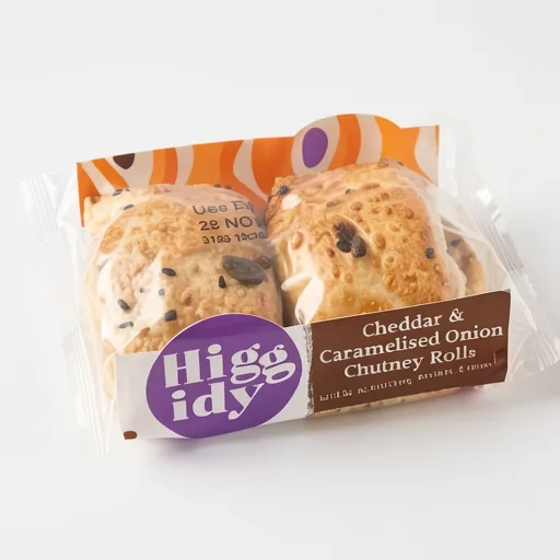 Higgidy Cheddar & Caramalised Onion Chutney Rolls x2 54g