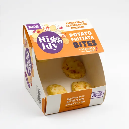 Higgidy Emmental & Extra Mature Cheddar Potato Frittata Bites 130g