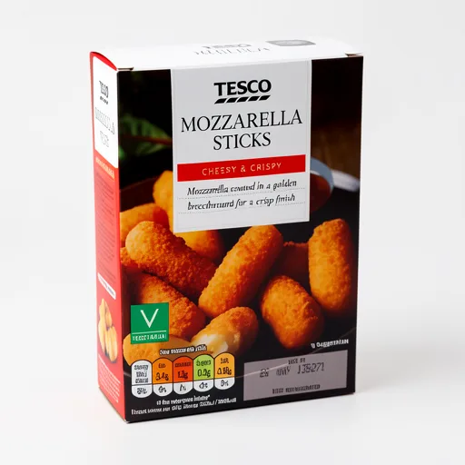 Tesco 12 Mozzarella Sticks 240G