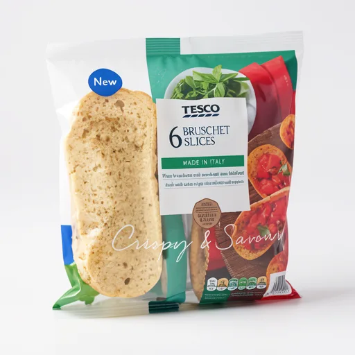 Tesco 6 Bruschetta Slices 180g