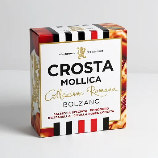Crosta Mollica Collezione Romana Bolzano Pizza - Salsiccia & Red Onion 491g