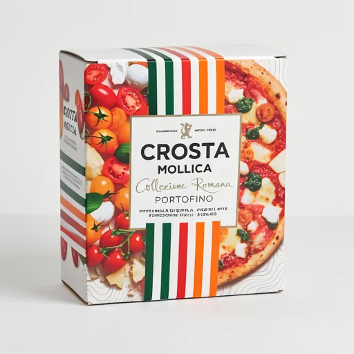 Crosta Mollica Collezione Romana Portofino Pizza - Tomato & Mozzarella 516g