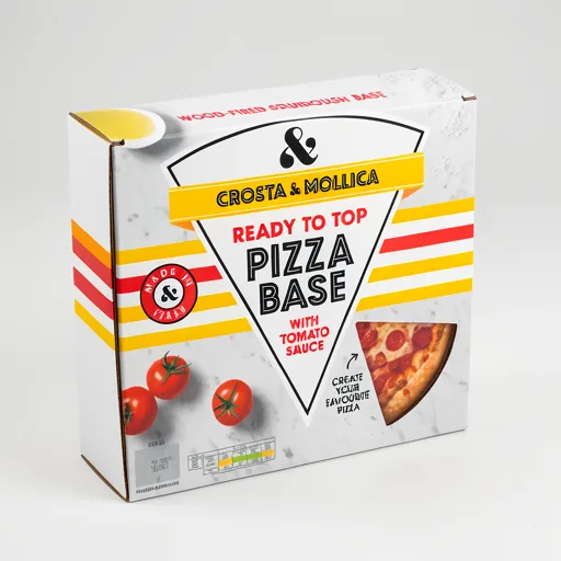 Crosta & Mollica Sourdough Pizza Base with Tomato Sauce 270g