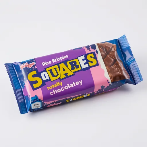 Kellogg's Rice Krispies Squares Cereal Bar Totally Chocolate Single 36g