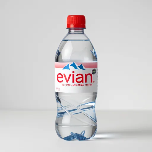 Evian Natural Bottled Mineral Still Water 750ml