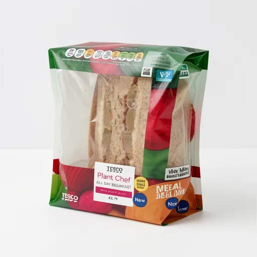 Tesco Plant Chef All Day Breakfast Sandwich