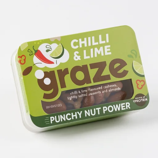 Graze Chilli & Lime Nuts 38G