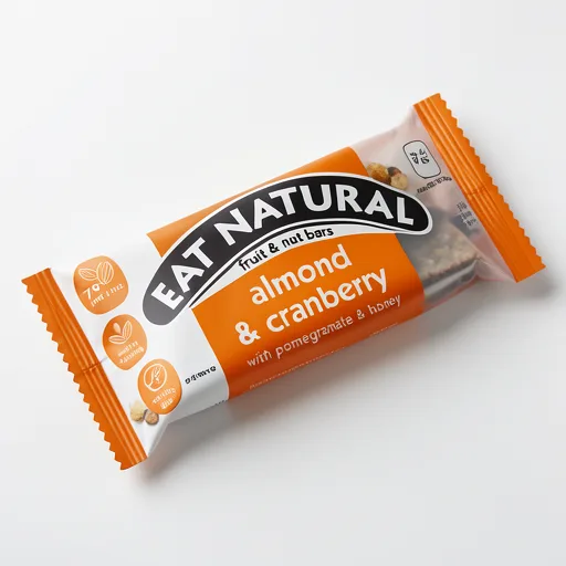 Eat Natural Fruit & Nut Bars Almond & Cranberry with Pomegranate & Honey Bar 40g
