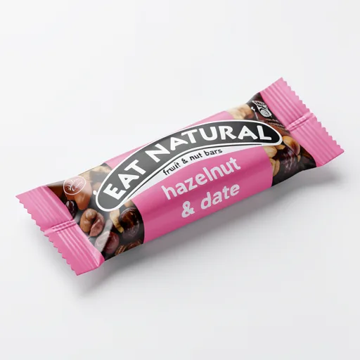 Eat Natural Hazelnut & Date Fruit & Nut Bars with Peanuts & Almonds 40g