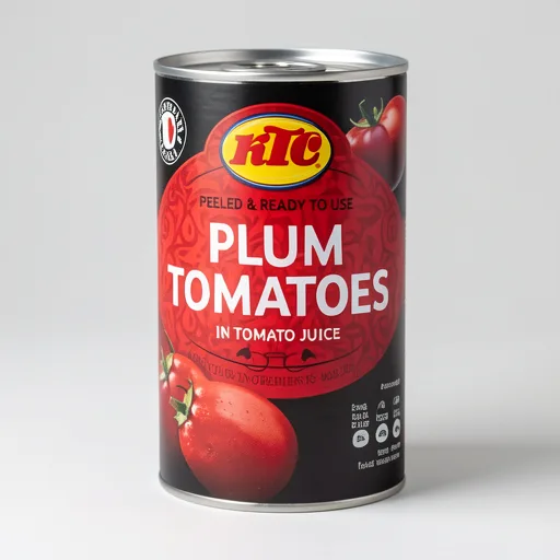 KTC Plum Tomatoes in Tomato Juice 400g