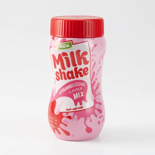 ASDA Strawberry Flavour Mix Milk Shake 300g