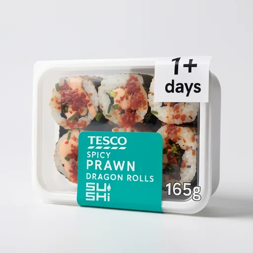 Tesco Spicy Prawn Dragon Roll 165g