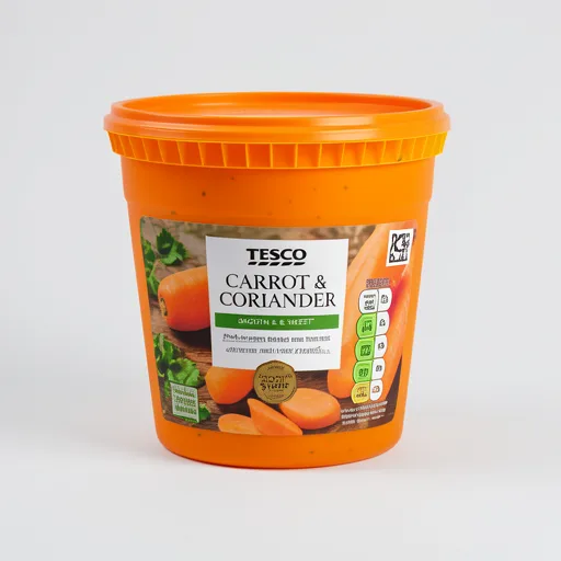 Tesco Carrot & Coriander Soup 600G