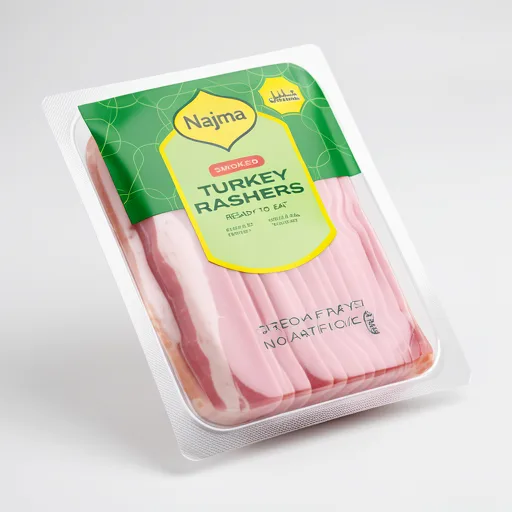 Najma Smoked Turkey Rasher Slice 150G