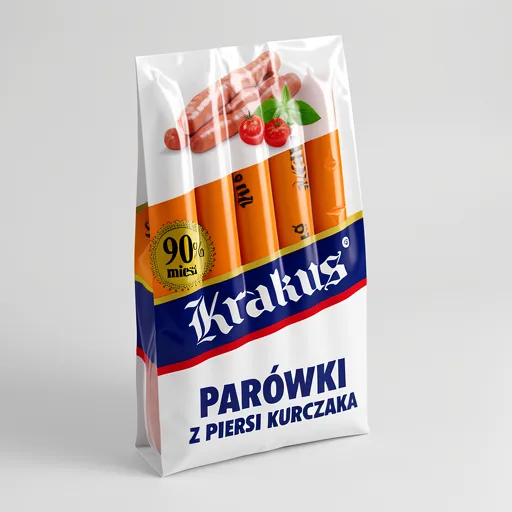 Krakus Parowki Z Piersi Kurczaka Chicken Sausage 200g