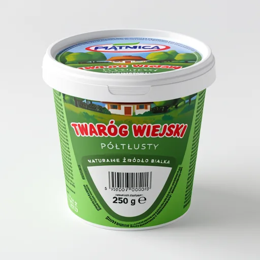 Piatnica Semi-Fat Curd Cheese 250g