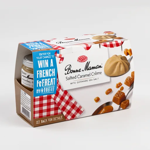 Bonne Maman Salted Caramel Creme Dessert 2x90g