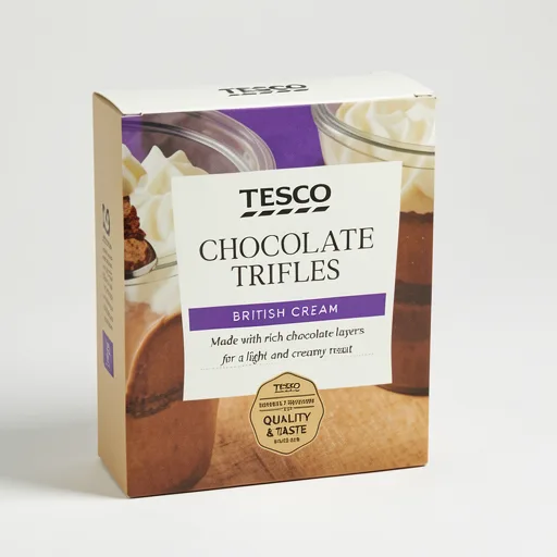 Tesco Chocolate Trifles 3 x 119g 357g