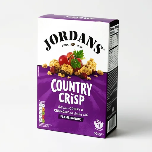 Jordans Country Crisp Flame Raisins Breakfast Cereal 500g
