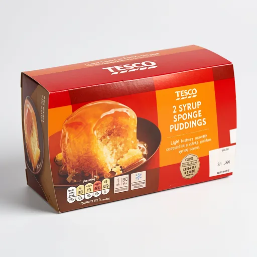 Tesco 2 Syrup Sponge Puddings 210g