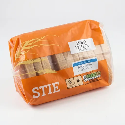 Tesco White Toastie Bread Thick Sliced 800g