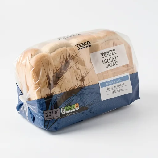 Tesco Medium Sliced White Bread 800g