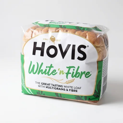 Hovis White 'n' Fibre Sliced Bread 800g