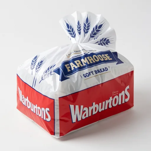 Warburtons White Farmhouse Bread 400G