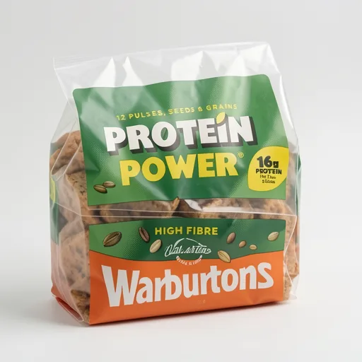 Warburtons 12 Pulses, Seeds & Grains Protein Power Bread 500g