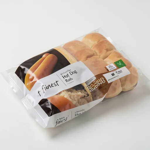 Tesco Finest Brioche Hot Dog Rolls 4 pack