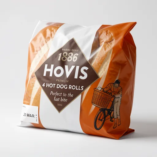 Hovis Premium Hot Dog Rolls 4 Pack