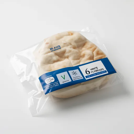 Tesco Folded Flatbreads Plain 6 Pack