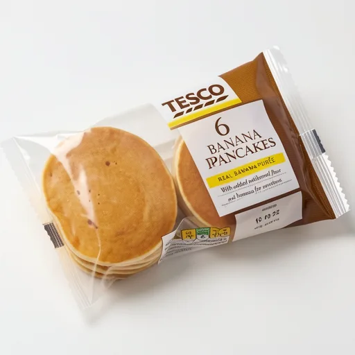 Tesco Banana Pancakes 6 pack