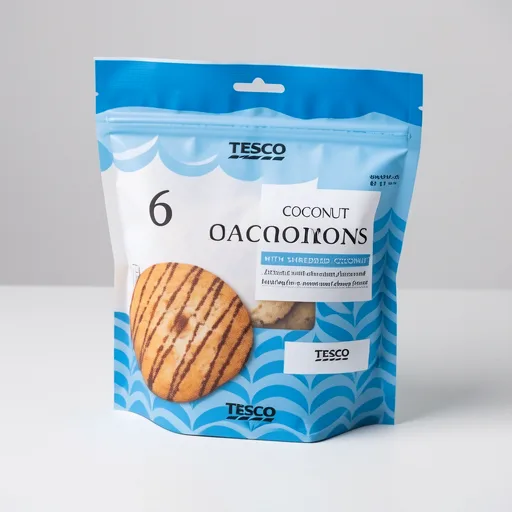 Tesco Coconut Macaroons 6 Pack