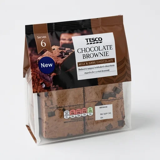Tesco Chocolate Brownie Slices 240g