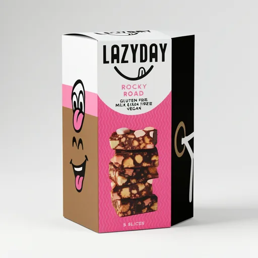 Lazyday Foods Rocky Road Slices 5 Pack 150g