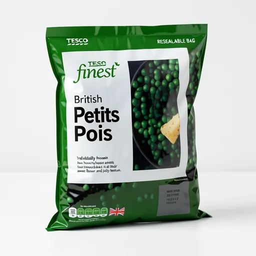 Tesco Finest British Petits Pois 750G