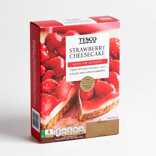 Tesco Strawberry Cheesecake 500G