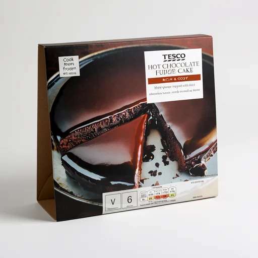 Tesco Hot Chocolate Fudge Cake 450G