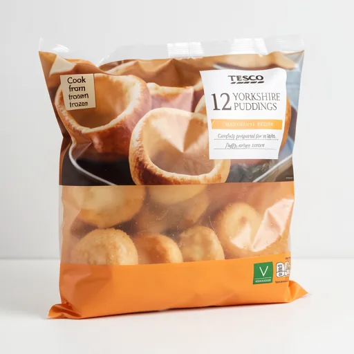 Tesco 12 Yorkshire Puddings 220G