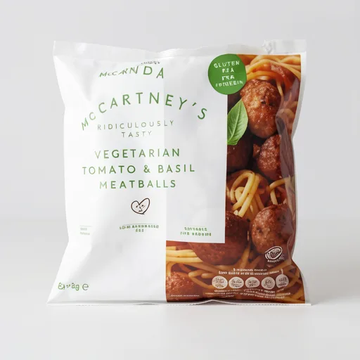 Linda McCartney's Vegetarian Tomato & Basil Meatballs 292g