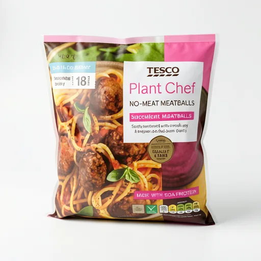 Tesco Plant Chef No-Beef Meatballs 380g