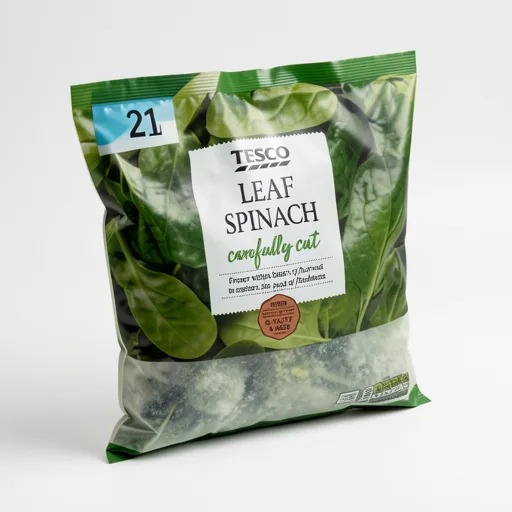 Tesco Leaf Spinach 900G