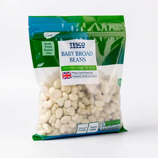 Tesco Baby Broad Beans 650G