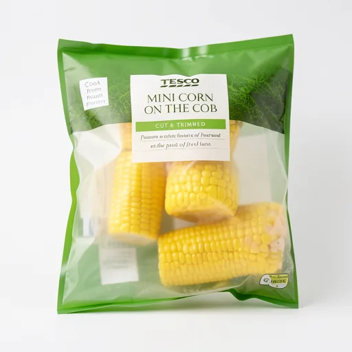 Tesco  Mini Corn On The Cob 875G