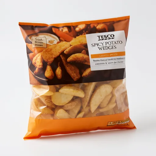Tesco Spicy Potato Wedges 750G