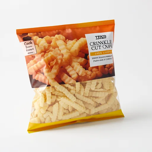 TESCO CRINKLE  CUT CHIPS  1.5KG 